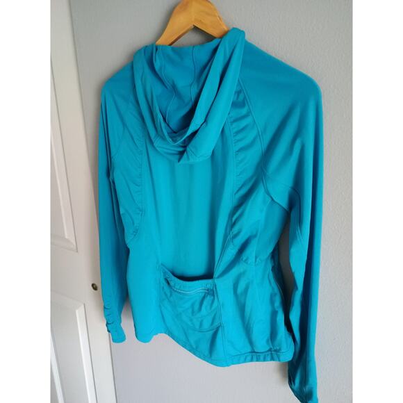 Athleta women's zip up jacket blue size small - Picture 6 of 6